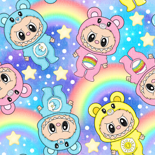 Labubu 24 rainbows