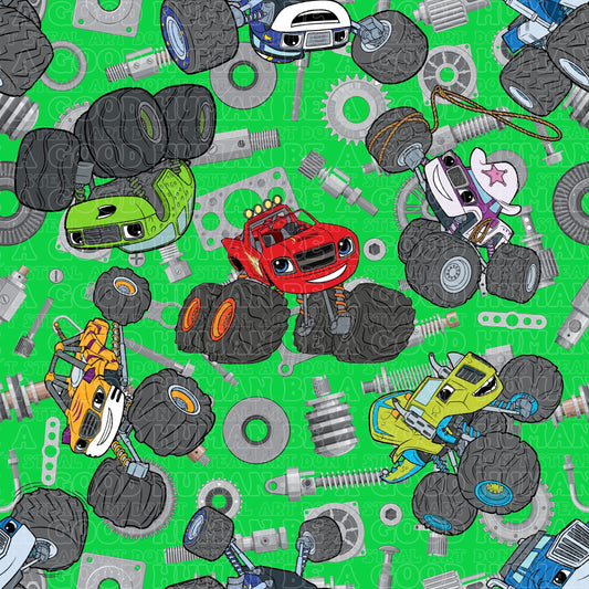 Monster trucks Blaze 2
