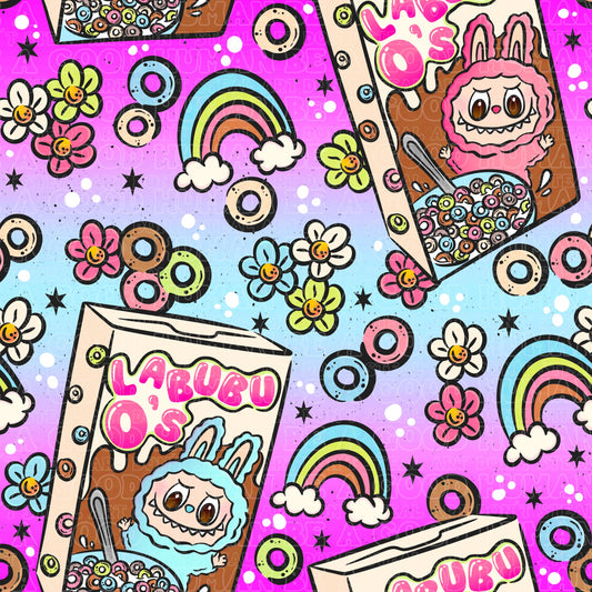Labubu 8 cereal ombre