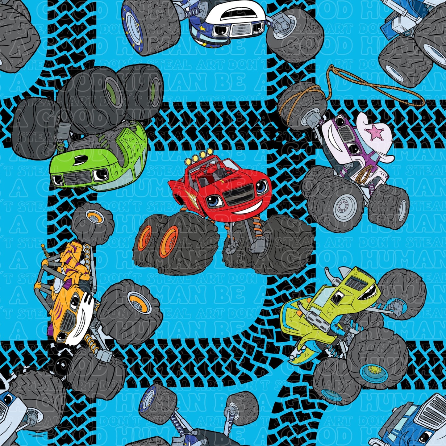 Monster trucks Blaze 4