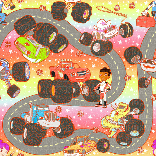 Monster trucks Blaze 5