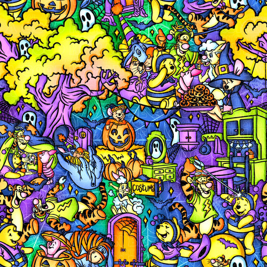 Bright Pooh Halloween