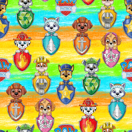 Paw Patrol 136 badge pups