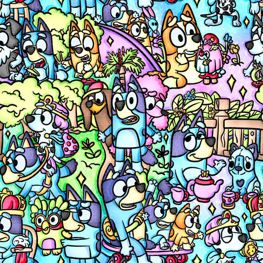 Bright Blue Dog summer mashup
