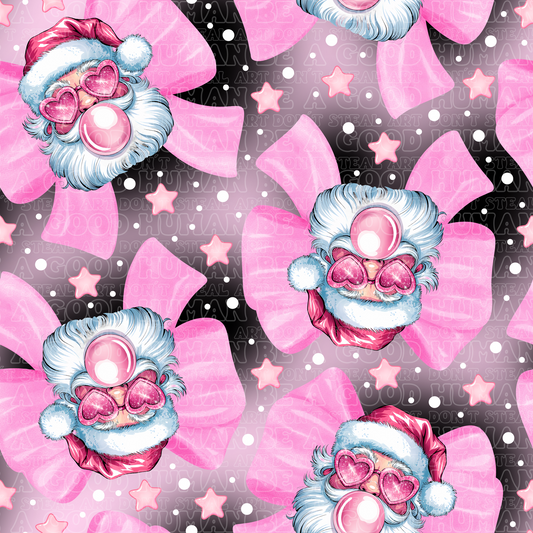 Christmas Santa bows 3