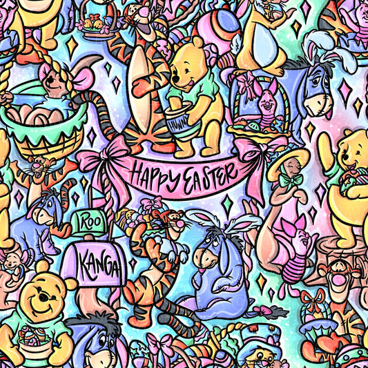Bright Easter Pooh