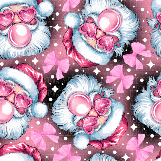 Christmas Santa bubble 3