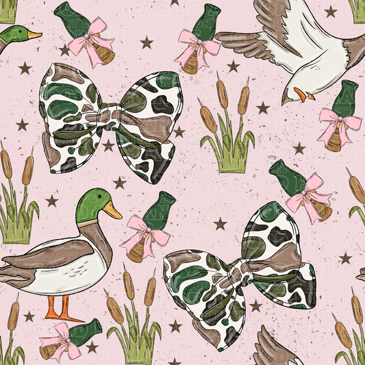 Farm animals pink duck