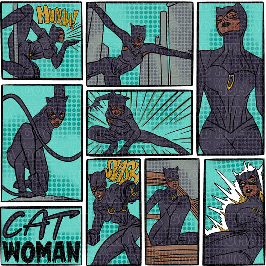 Bright Cat Woman