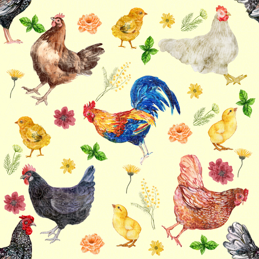 Farm animals chickens 5