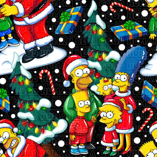 Christmas Simpson 1