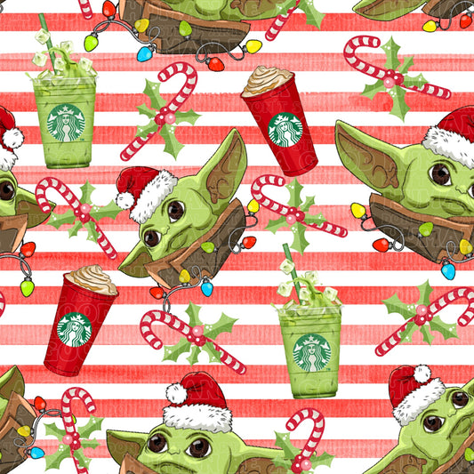 Bright Christmas Yoda