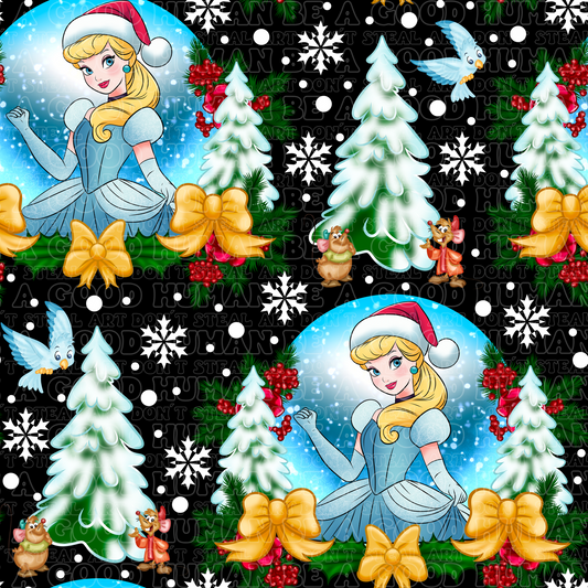 Christmas Cinderella black