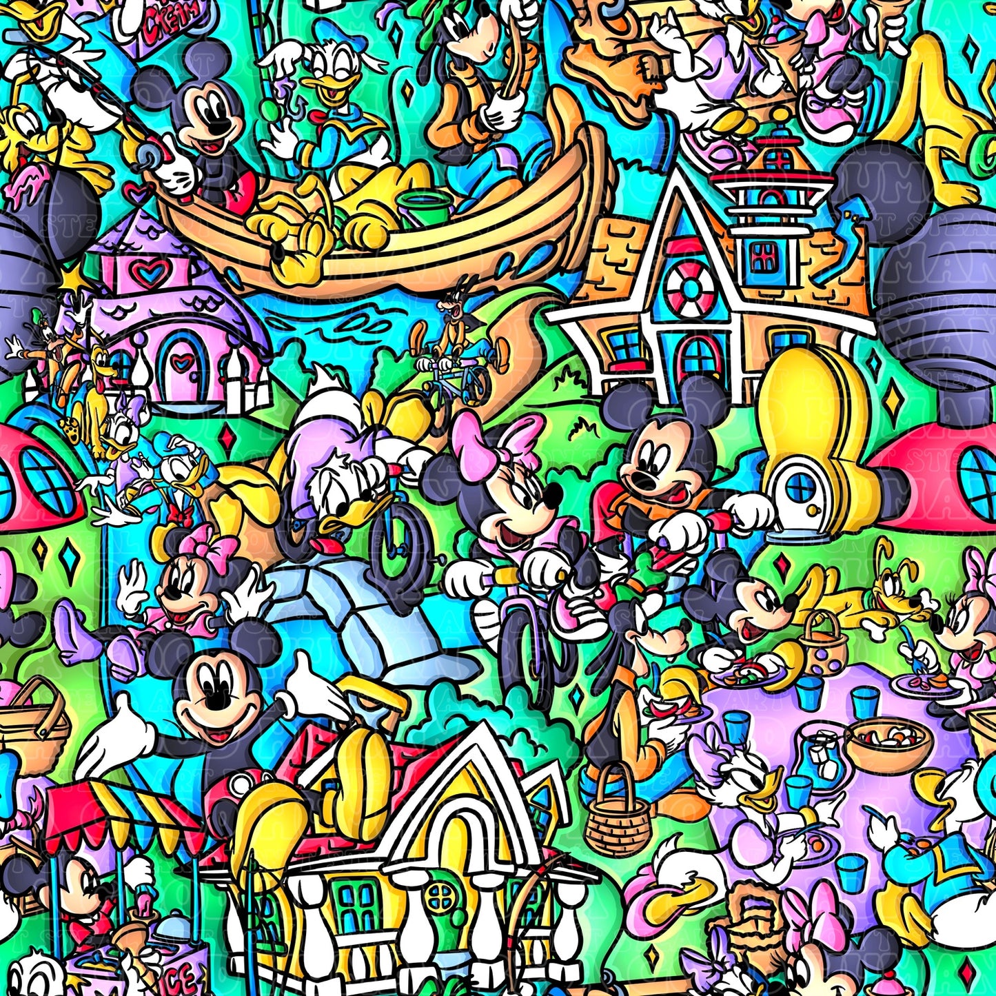 Bright Mickey Club House