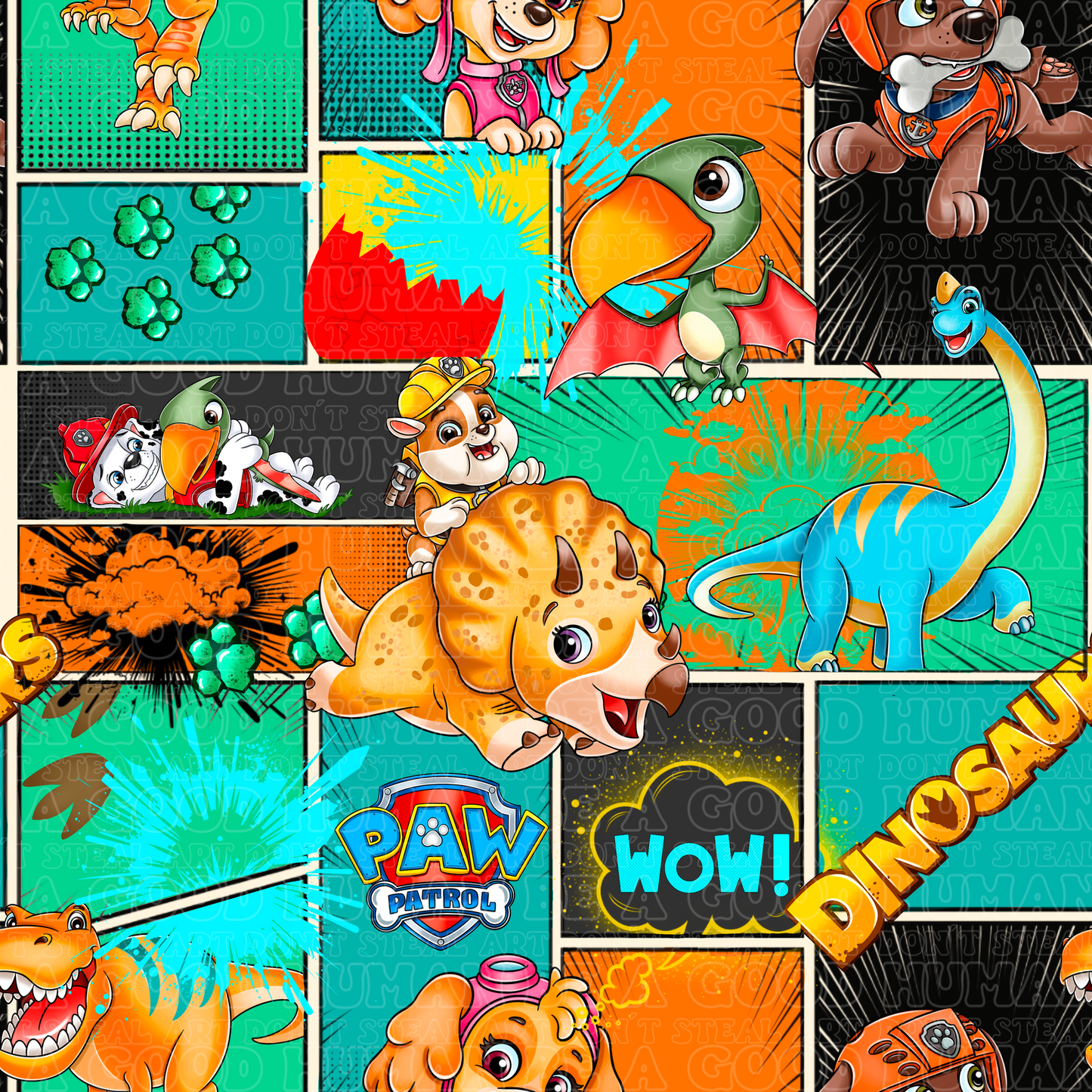 Paw Patrol 133 Dino pups