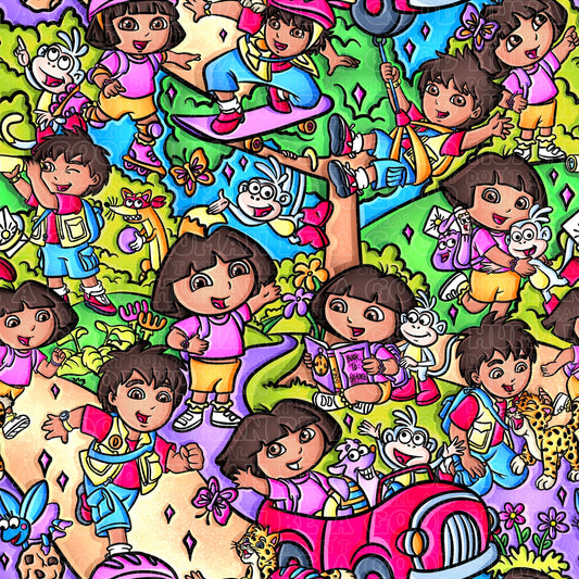 Bright Dora the explorer