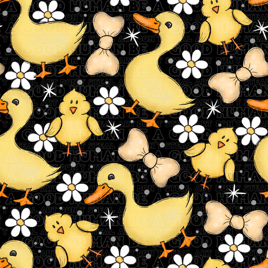 Farm animals yellow ducks 4