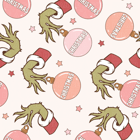 Christmas Grinch baubles