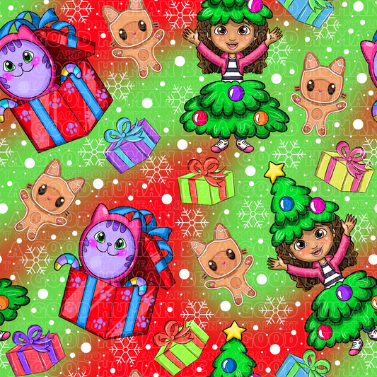 Christmas Gabby 1