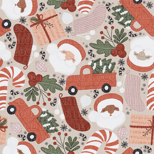 Christmas Santa trucks