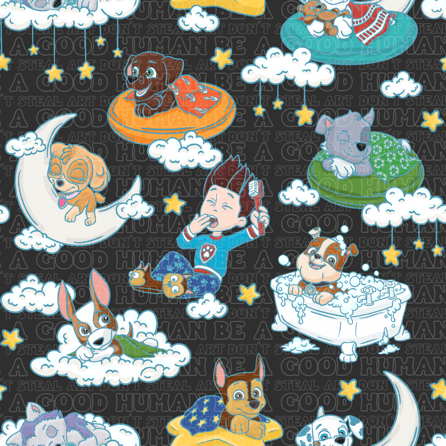 Paw Patrol 70 sleepy time