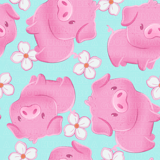 Farm animals pigs
