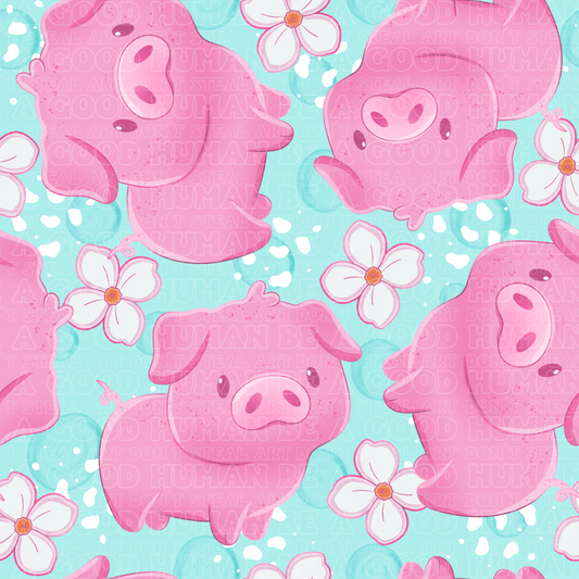 Farm animals pigs