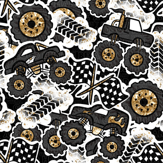 Bright Monster Trucks
