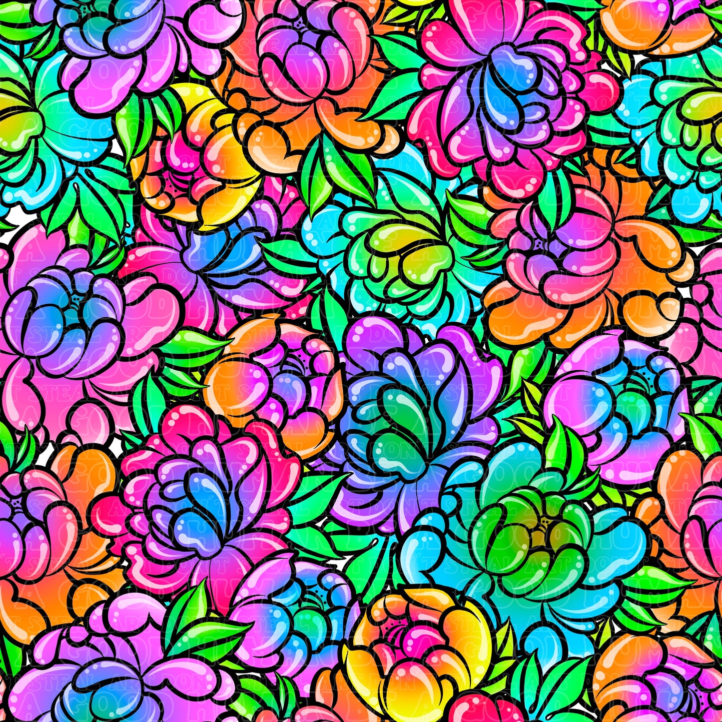 Bright Jelly floral