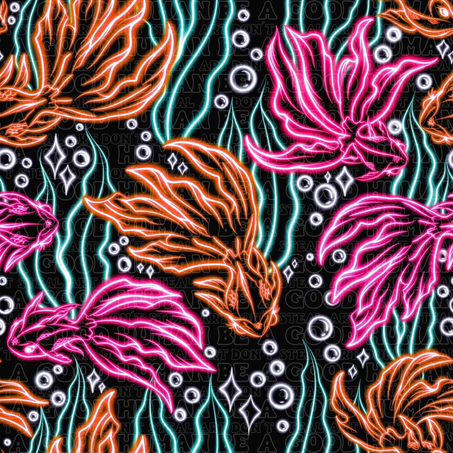 Bright Beta fish