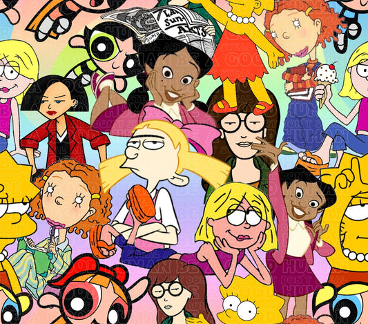 Bright Nickelodeon mash up