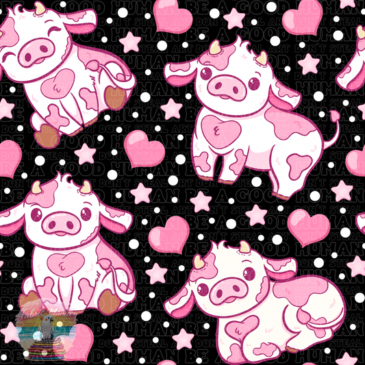Farm pink cow 7