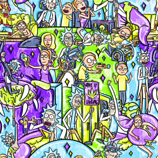 Bright Rick & Morty