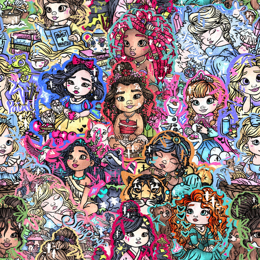 Bright baby Princesses