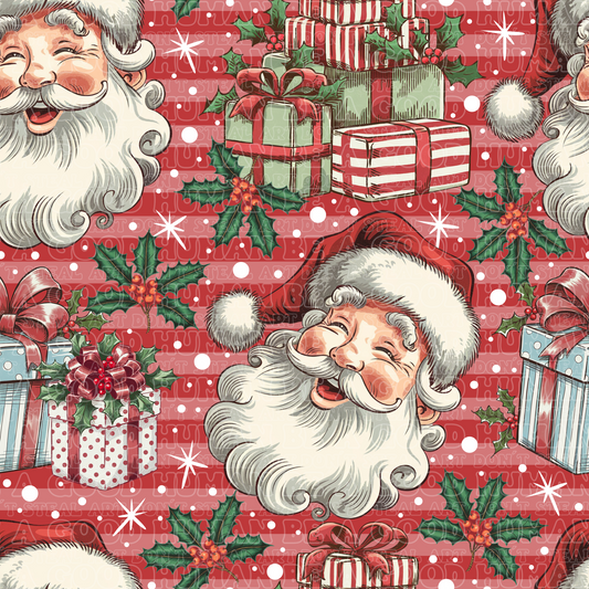 Christmas Classic Santa red