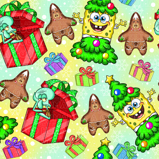 Christmas Sponge Bob