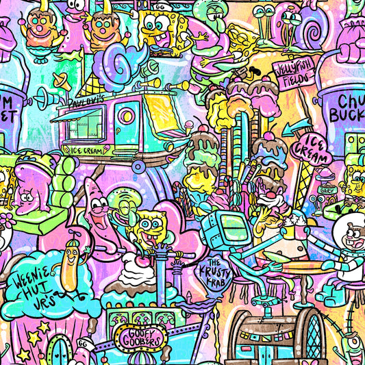 Bright Sponge Bob