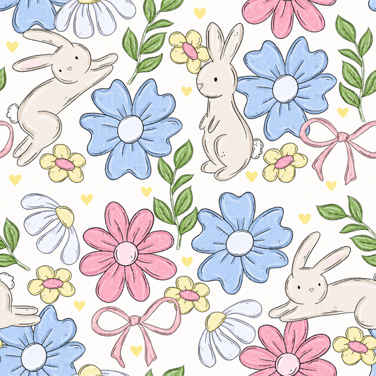 Florals 26 bunnies