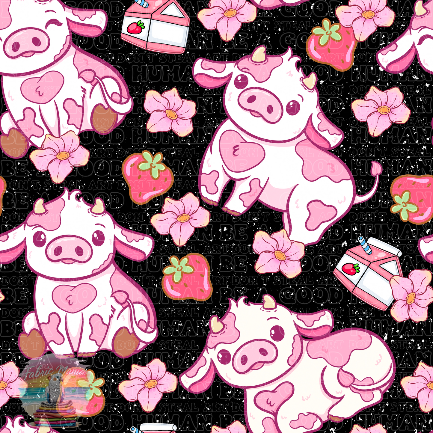 Farm strawberry cow 5