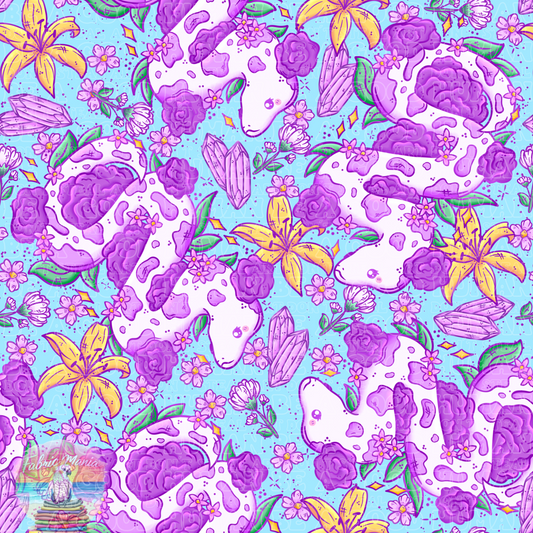 Animals snake purple 2