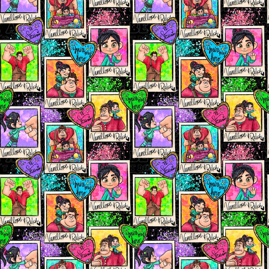 Bright Vanellope and Ralph