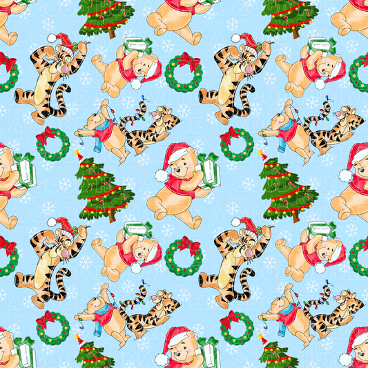 Christmas Pooh and friends 2