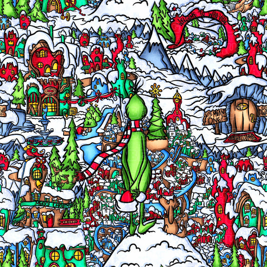 Bright Whoville Grinch