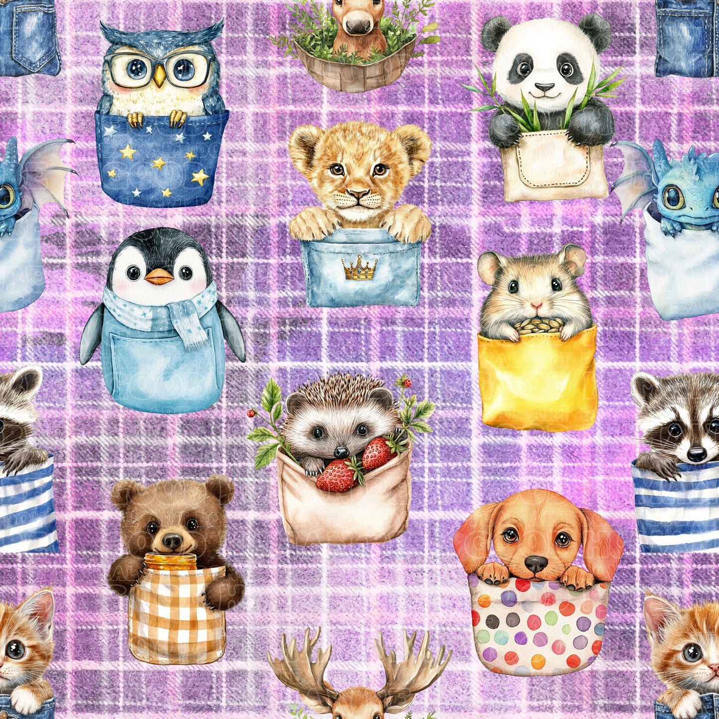 Animals in pockets
