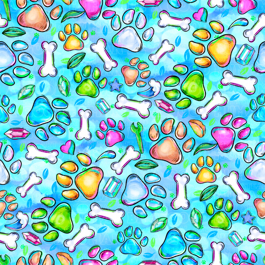 Paw Patrol 33 coordinate paws bones