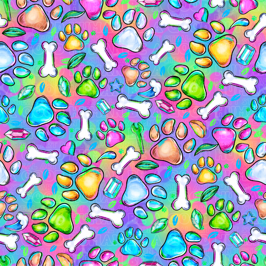 Paw Patrol 30 coordinate paws bones
