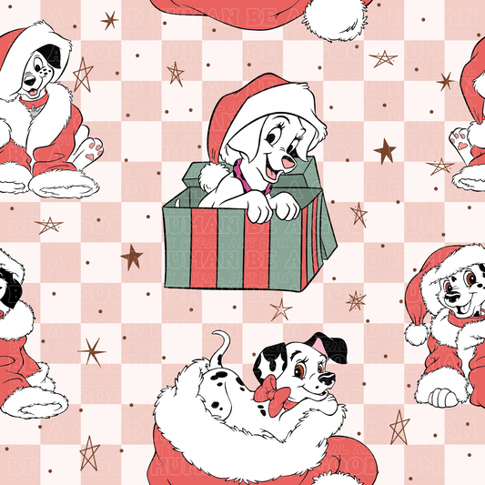 Christmas dalmatians