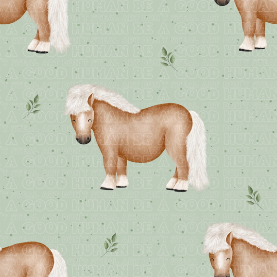 Farm animals horse
