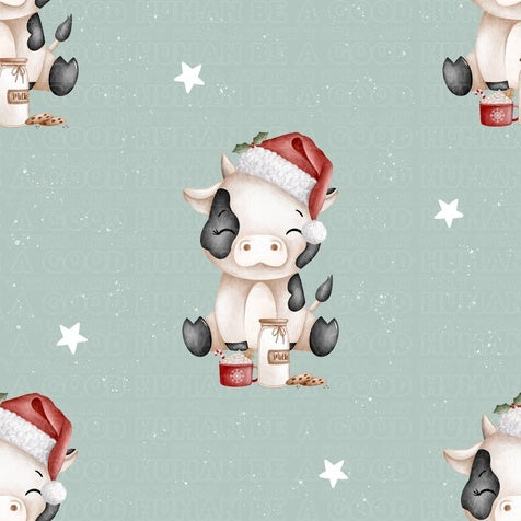 Christmas cows