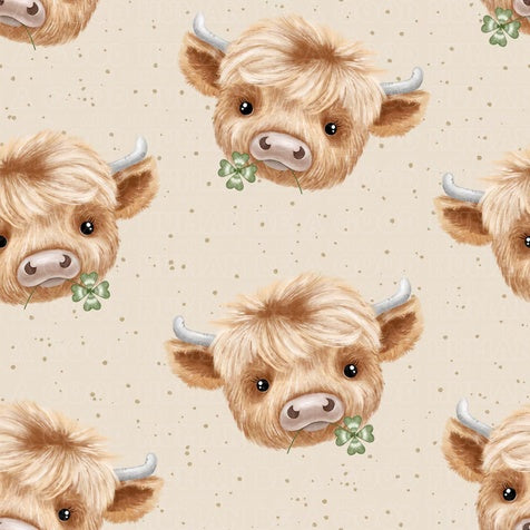 Farm animals highland cow